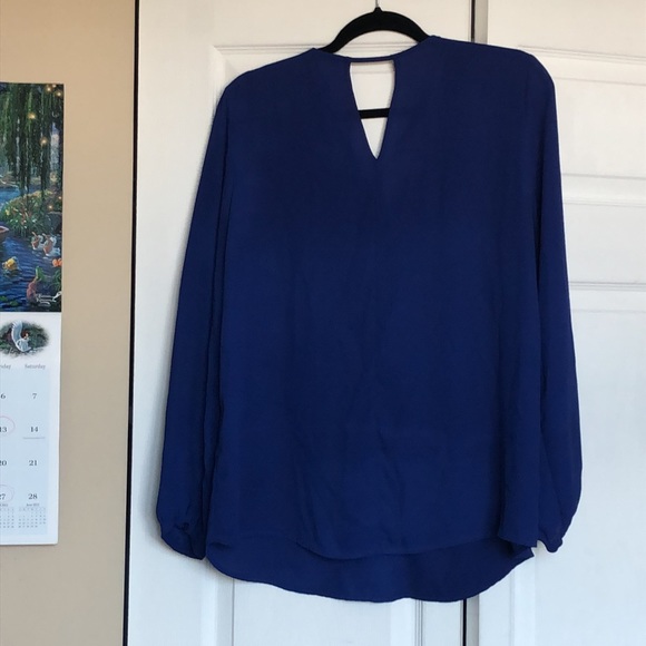 Blue Long Sleeve Top - Picture 2 of 2